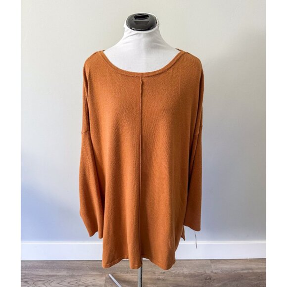 Style & Co Caramel Kiss Sweater Poncho - NWT! - Picture 1 of 10